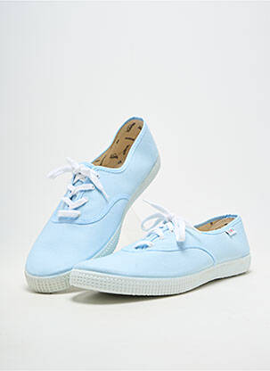 Baskets bout rond bout rond bleu VICTORIA unisexe