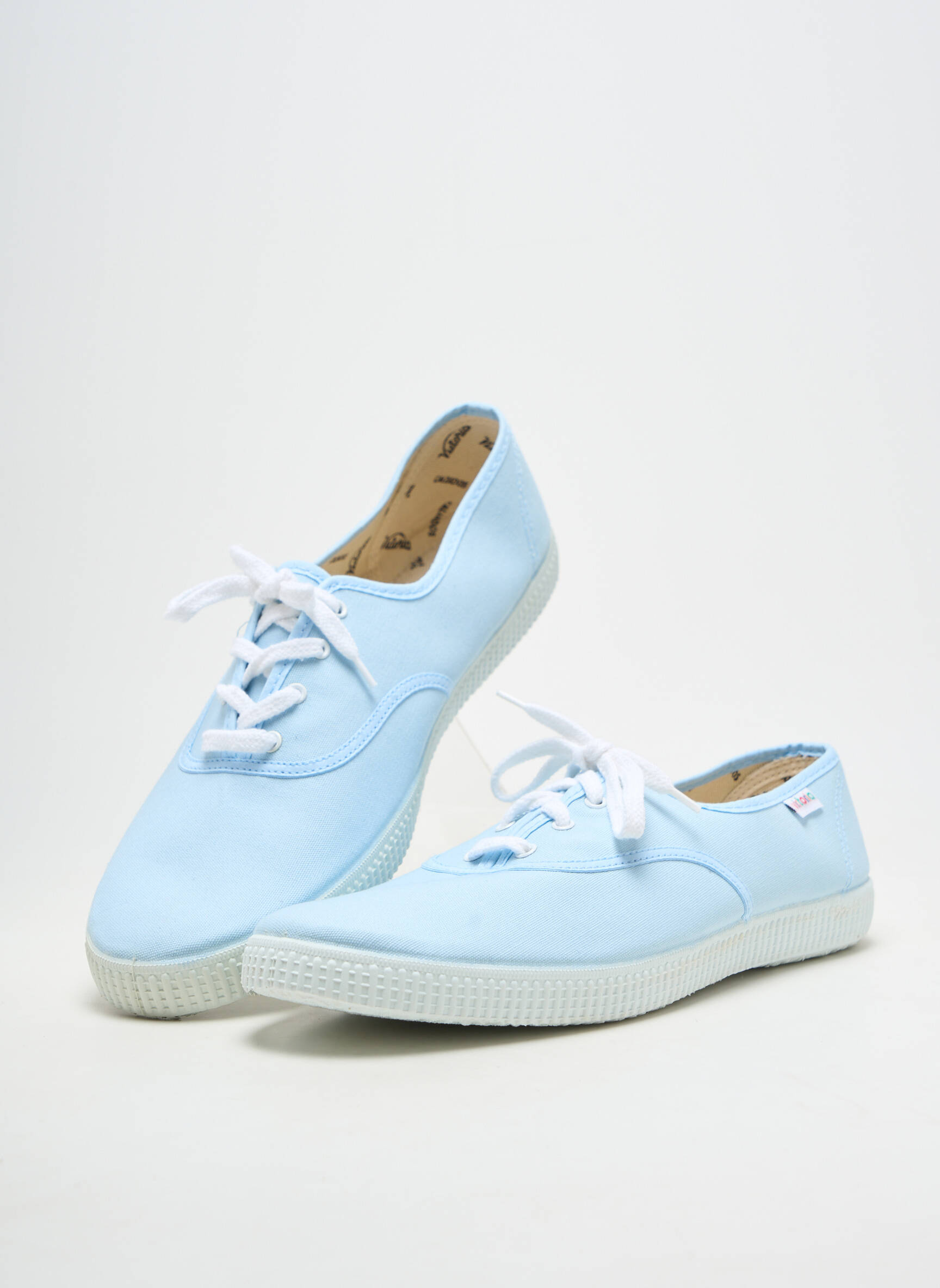Baskets bout rond bout rond bleu VICTORIA unisexe