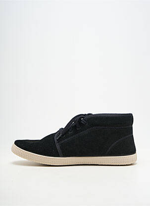 Baskets bout rond bout rond noir VICTORIA unisexe