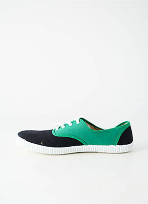 Baskets bout rond bout rond vert VICTORIA unisexe