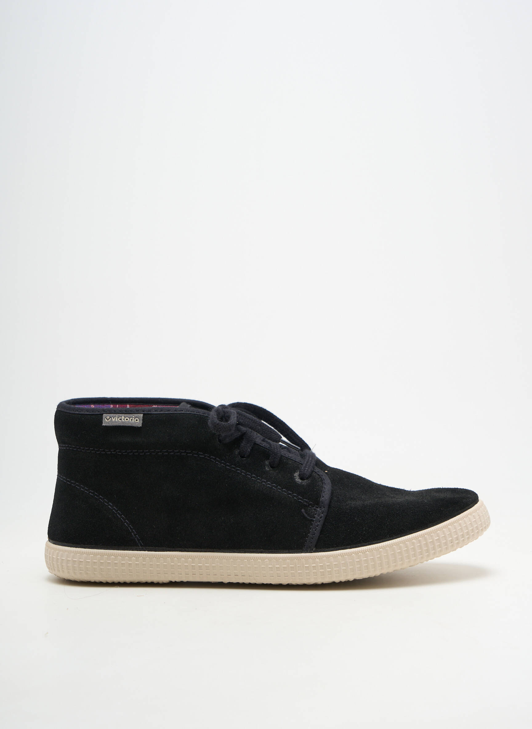 Baskets bout rond bout rond noir VICTORIA unisexe