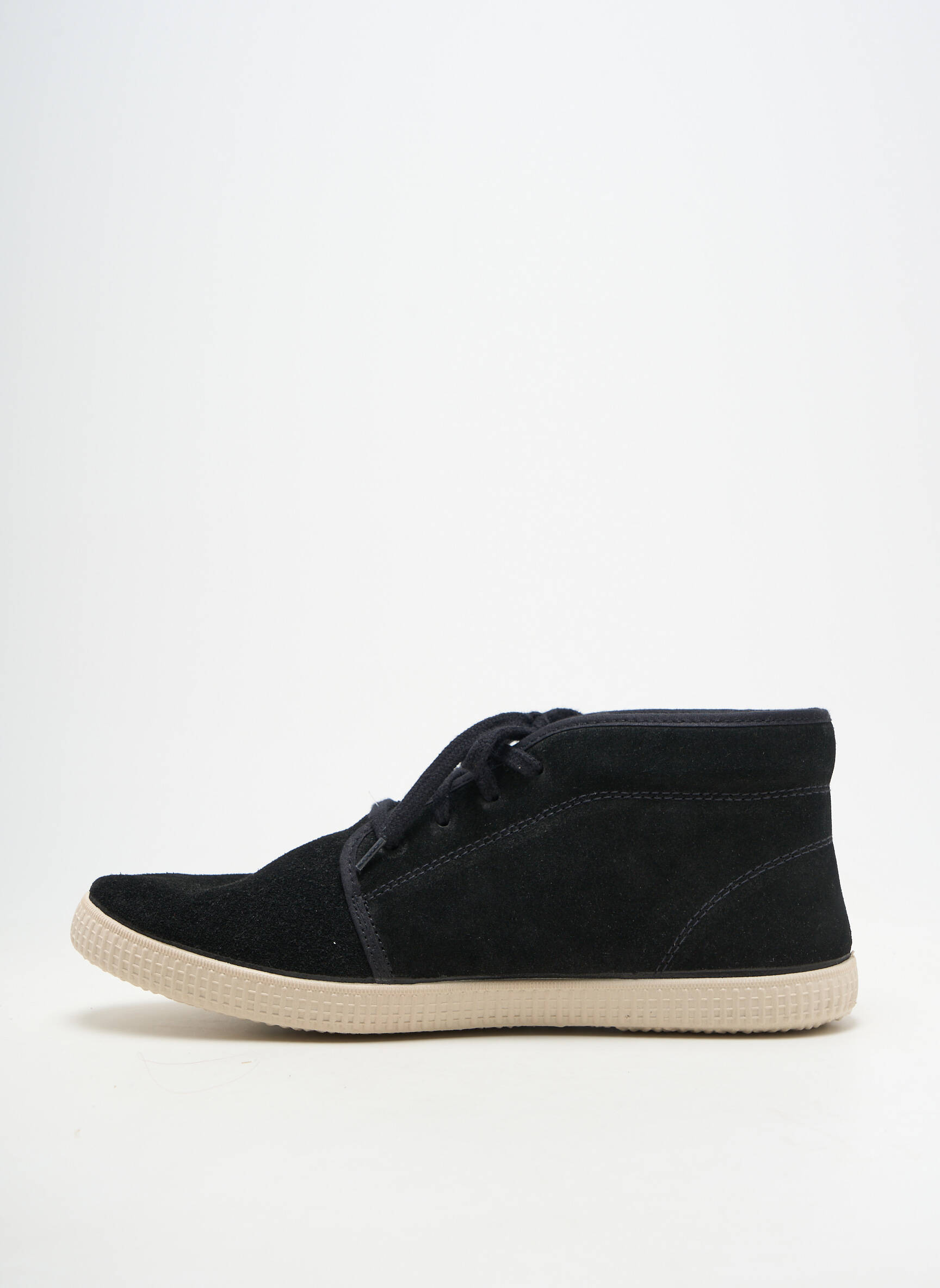 Baskets bout rond bout rond noir VICTORIA unisexe