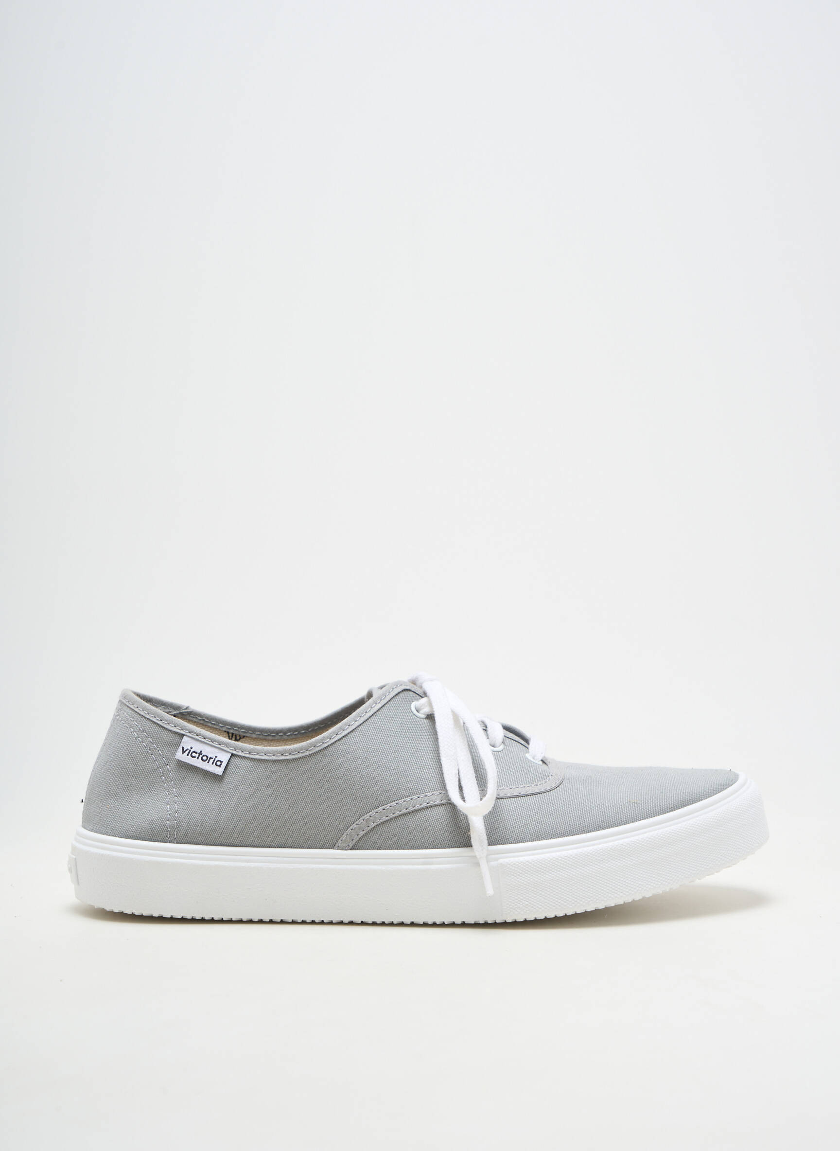 Baskets bout rond bout rond gris VICTORIA unisexe