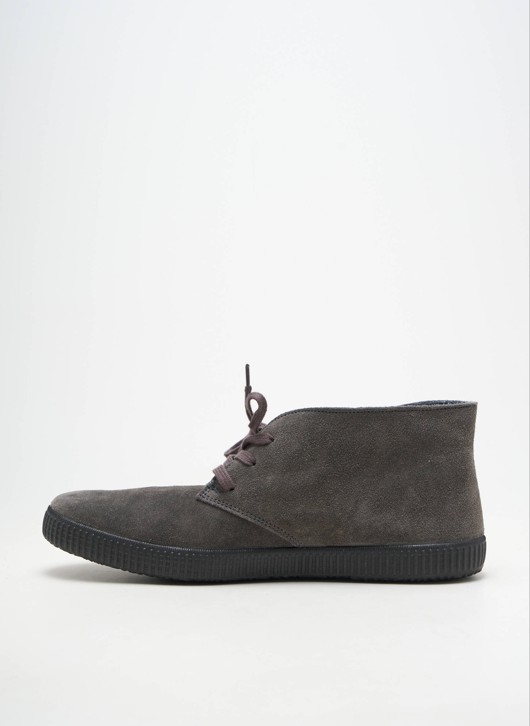 Baskets fourrée bout rond gris VICTORIA homme