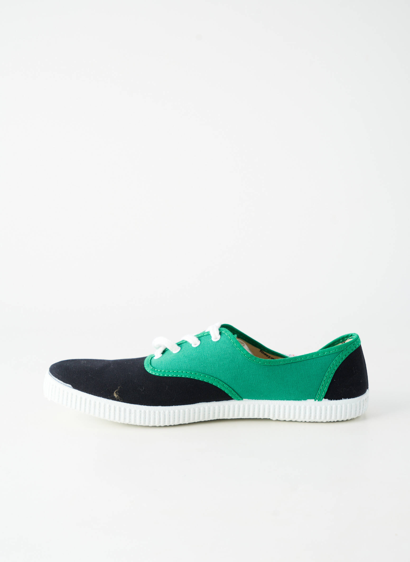 Baskets bout rond bout rond vert VICTORIA unisexe
