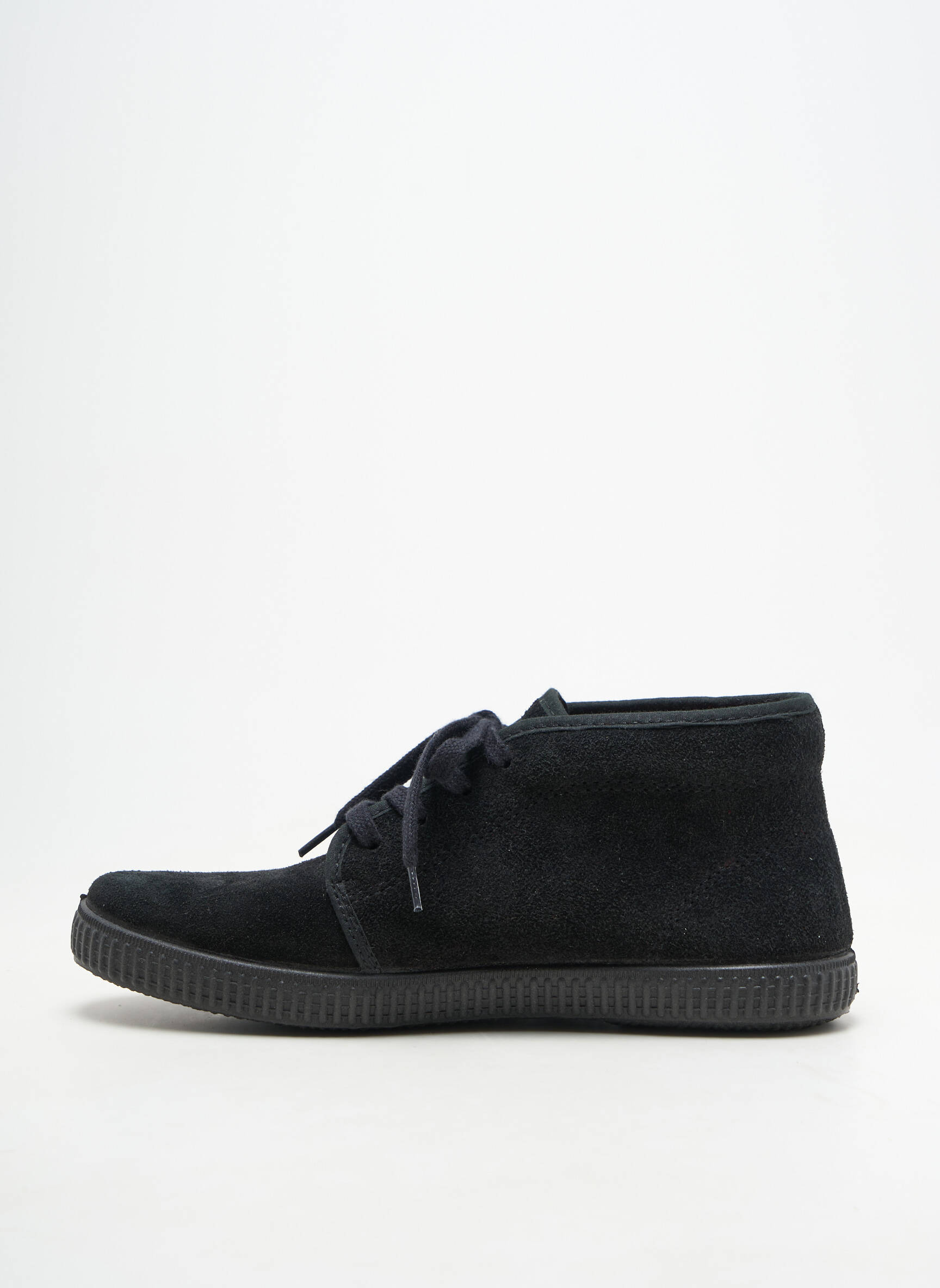 Baskets bout rond bout rond noir VICTORIA unisexe