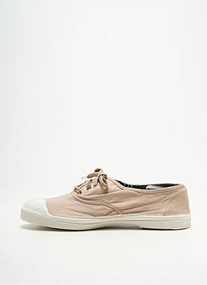 Slip ons fermeture lacets talon plat jusqu'à 3cm beige BENSIMON femme