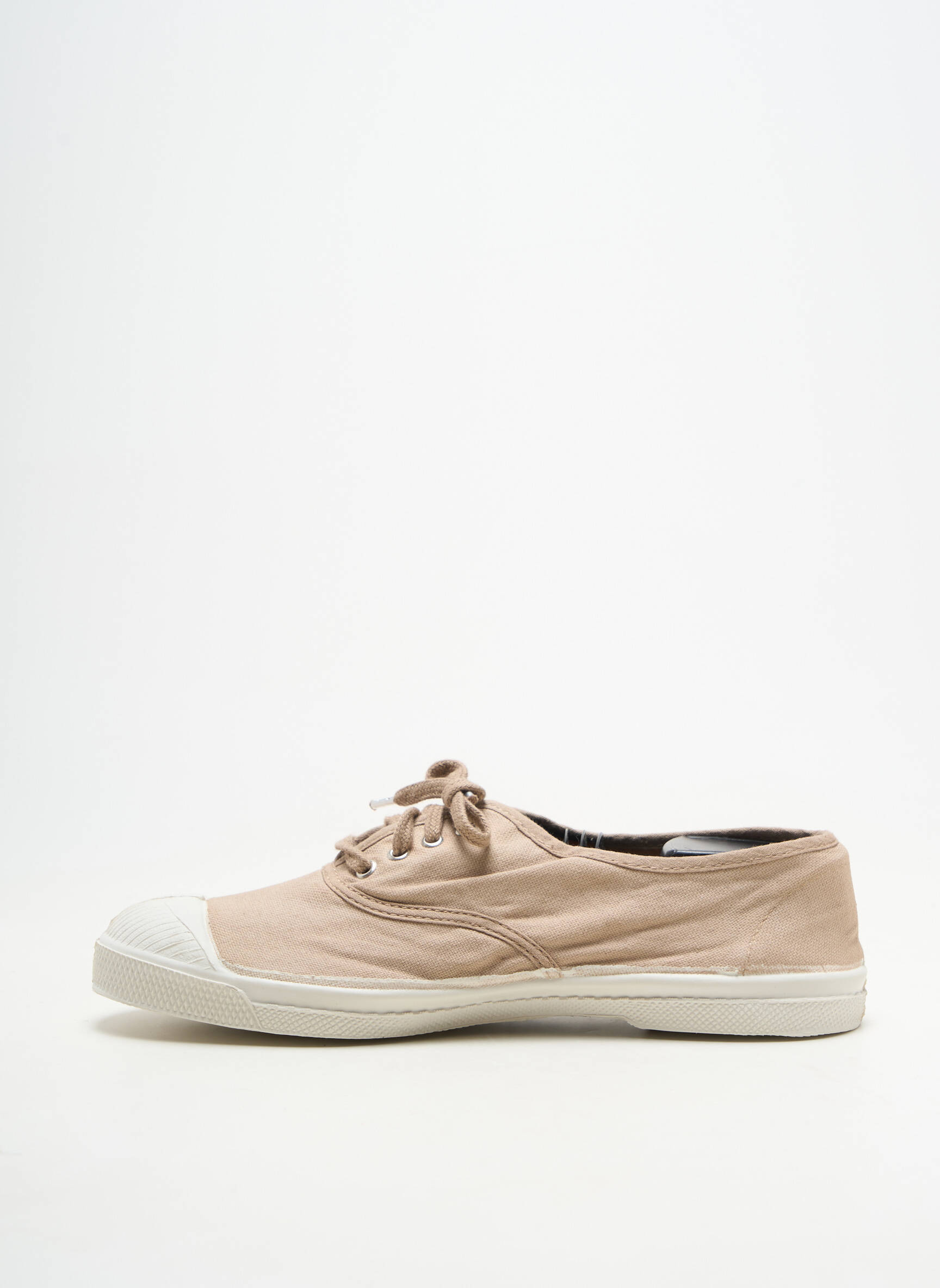 Slip ons fermeture lacets talon plat jusqu'à 3cm beige BENSIMON femme
