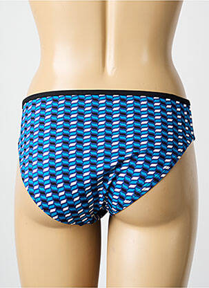 Bas de maillot de bain stretch culotte bleu SANS COMPLEXE femme