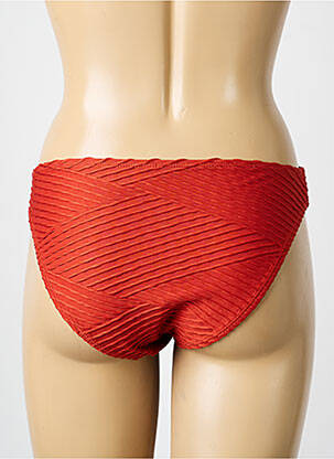 Bas de maillot de bain stretch culotte orange SANS COMPLEXE femme