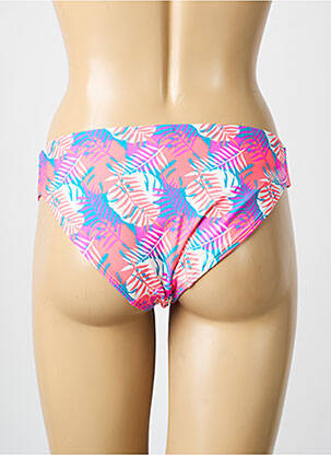 Bas de maillot de bain imprimé tie and dye culotte rose ESCORT femme