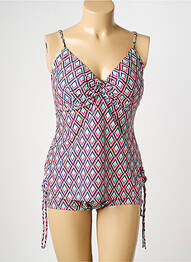 Tankini shorty bleu SUN PROJECT femme