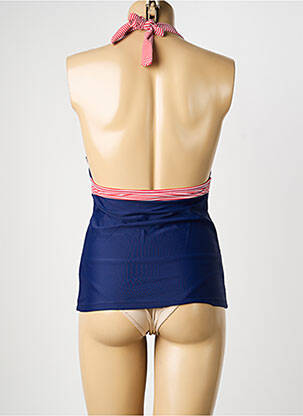 Top de bain stretch bleu SASSA femme