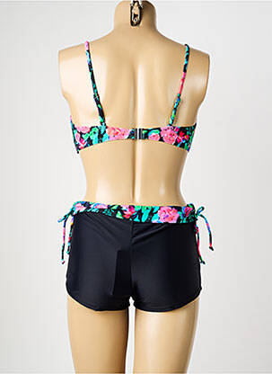 Maillot de bain 2 pièces haut soutien-gorge moulé haut soutien-gorge moulé noir SUN PROJECT femme