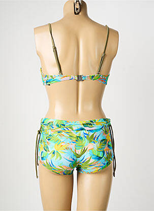 Maillot de bain 2 pièces avec armature vert SUN PROJECT femme