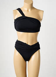 Maillot de bain 2 pièces haut bandeau haut bandeau noir ADMAS femme