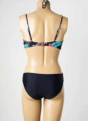 Maillot de bain 2 pièces haut bandeau haut bandeau noir SUN PROJECT femme
