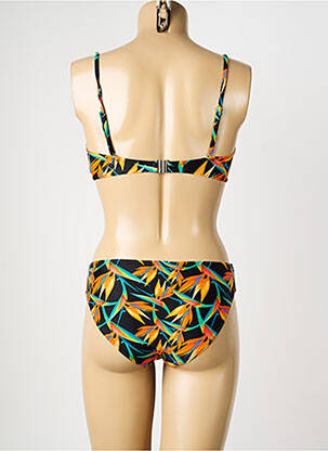 Maillot de bain 2 pièces haut bandeau haut bandeau noir SUN PROJECT femme