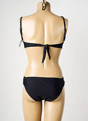 Maillot de bain 2 pièces haut soutien-gorge moulé haut soutien-gorge moulé noir MISS CARAÏBES femme
