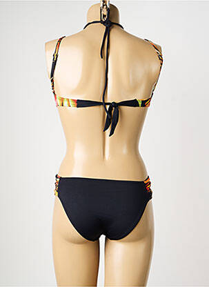 Maillot de bain 2 pièces haut soutien-gorge moulé haut soutien-gorge moulé noir MISS CARAÏBES femme