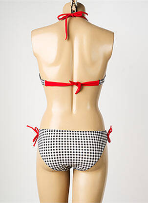 Maillot de bain 2 pièces haut soutien-gorge moulé haut soutien-gorge moulé noir PLATJA femme