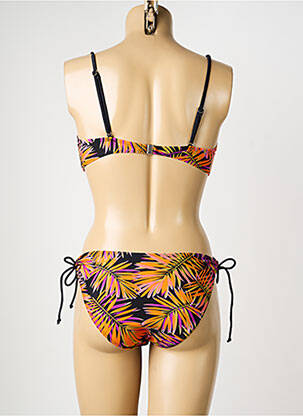 Maillot de bain 2 pièces haut soutien-gorge moulé haut soutien-gorge moulé noir SUN PROJECT femme