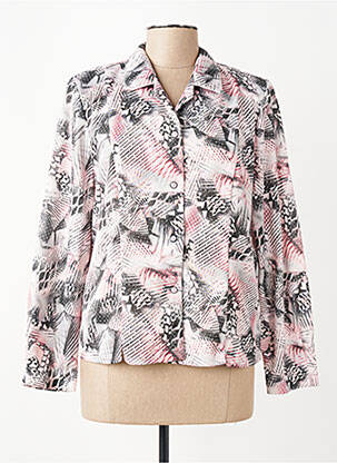 Chemisier coupe cintrée manches longues rose GUY DUBOUIS femme