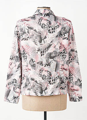Chemisier coupe cintrée manches longues rose GUY DUBOUIS femme