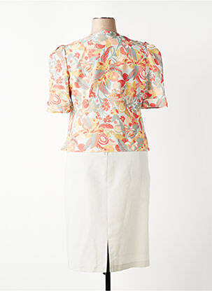 Ensemble jupe coupe droite beige JEAN MOREUX femme