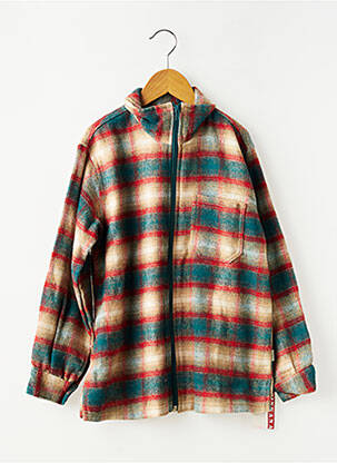 Veste casual poches vert GINKANA garçon