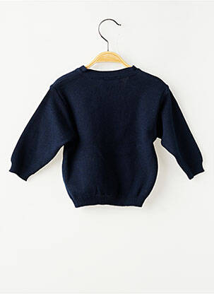 Gilet manches longues fermeture boutonnée sur le devant bleu LAPIN BLEU garçon