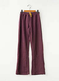 Jogging fermeture liens à nouer taille élastique violet PETIT BATEAU fille