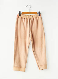 Jogging poches taille élastique beige PETIT BATEAU garçon