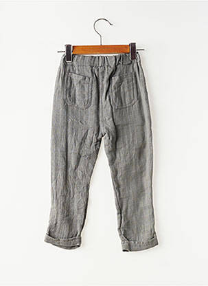 Pantalon droit poches taille élastique gris BULLE DE BB garçon