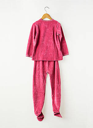 Pyjama col rond rose PETIT BATEAU fille