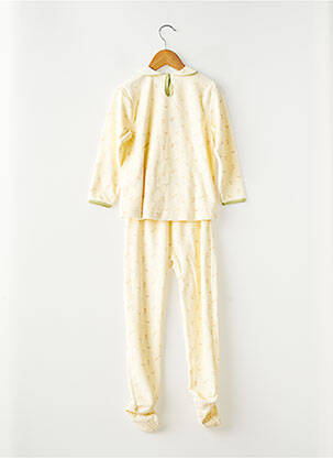 Pyjama imprimé fantaisie jaune PETIT BATEAU fille
