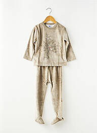 Pyjama manches longues vert PETIT BATEAU garçon