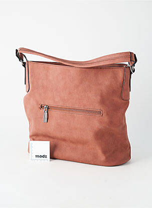 Sac fermeture zippée forme rectangulaire marron MAC ALYSTER femme