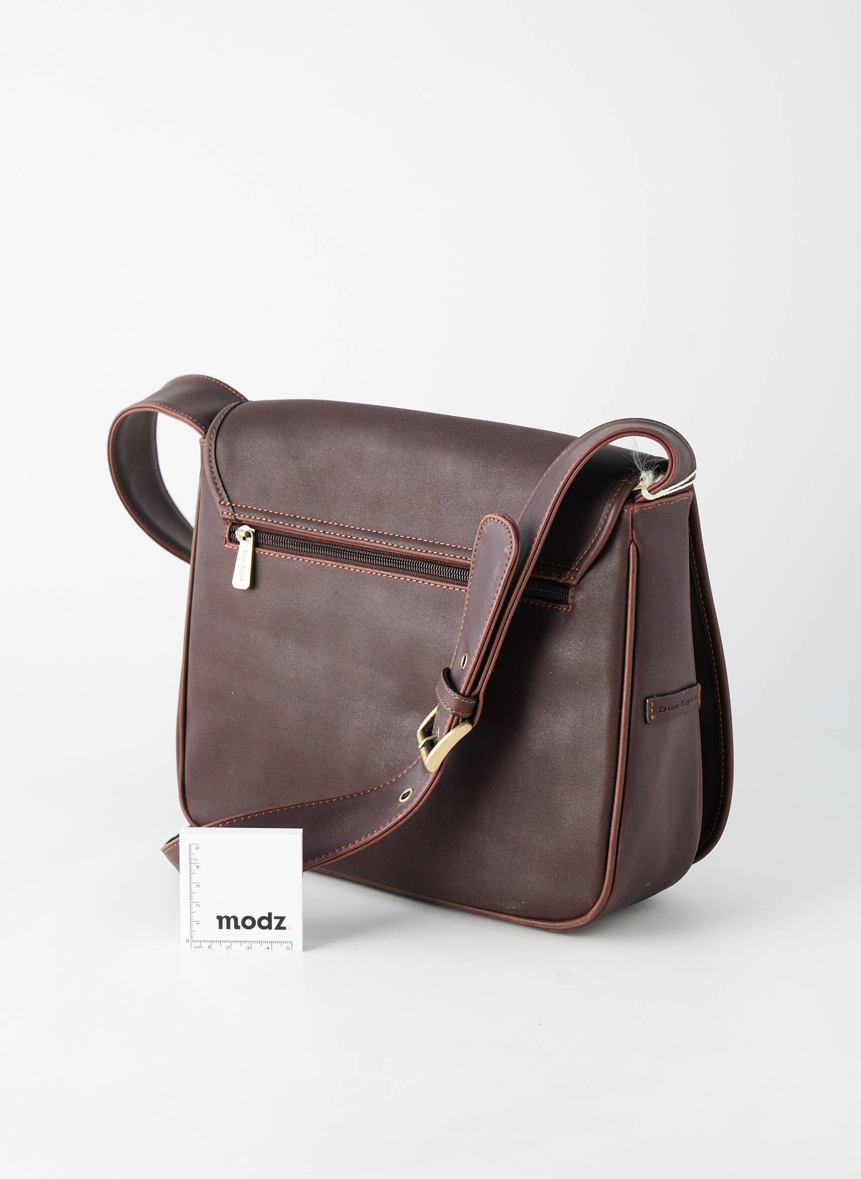 Sac doublure textile marron DUOLYNX homme
