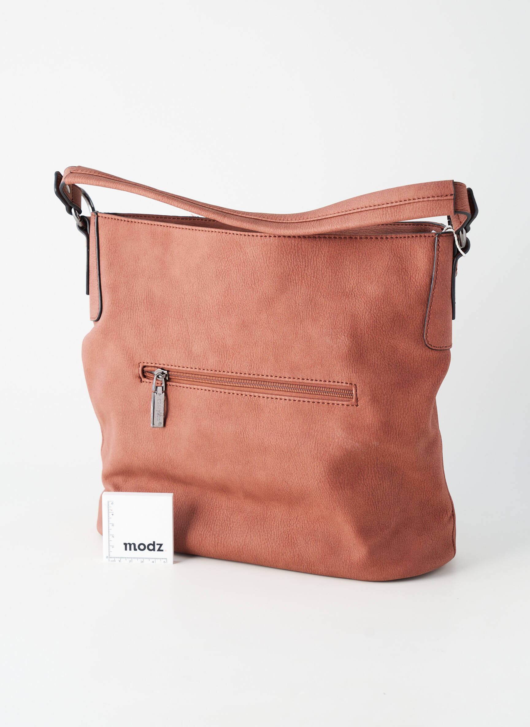 Sac fermeture zippée forme rectangulaire marron MAC ALYSTER femme
