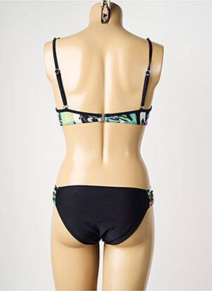Maillot de bain 2 pièces haut soutien-gorge moulé haut soutien-gorge moulé noir MISS CARAÏBES femme