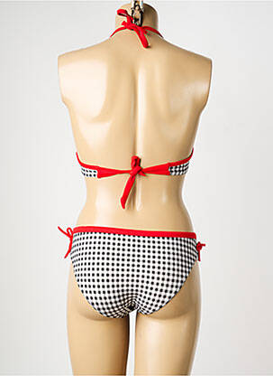 Maillot de bain 2 pièces haut soutien-gorge moulé haut soutien-gorge moulé noir PLATJA femme