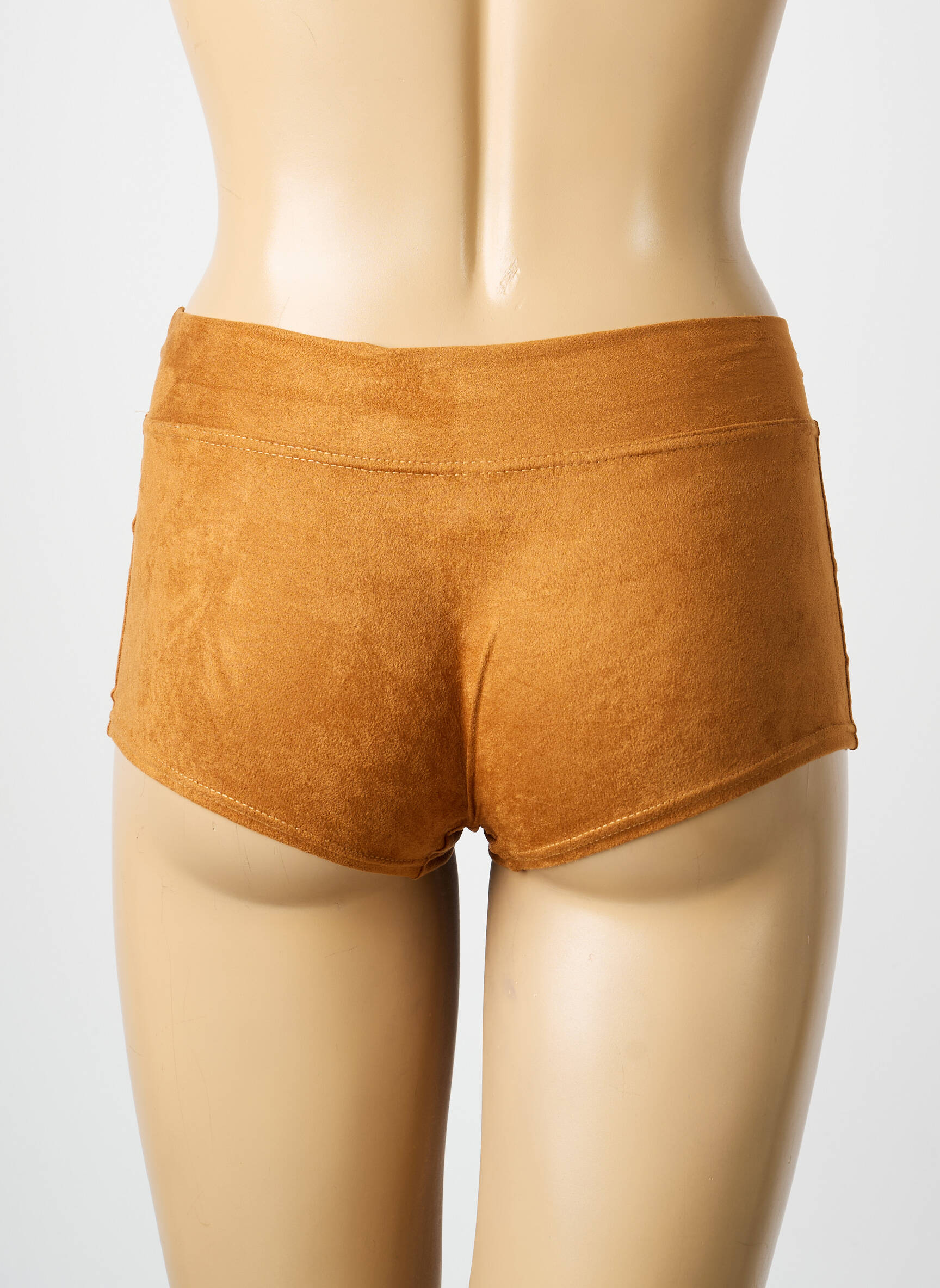 Bas de maillot de bain shorty shorty marron MISS CARAÏBES femme
