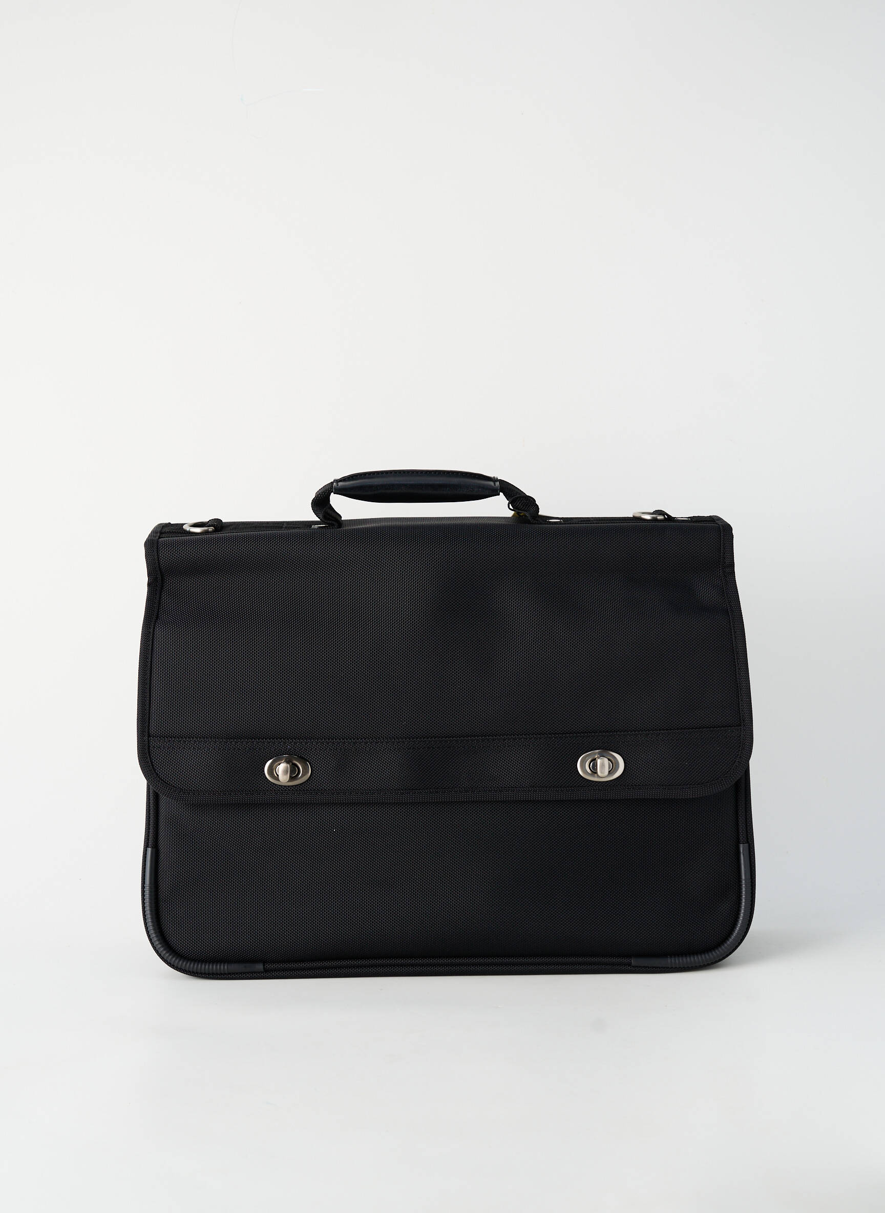 Sac poignée 2 anses de portée noir DUO LYNX homme