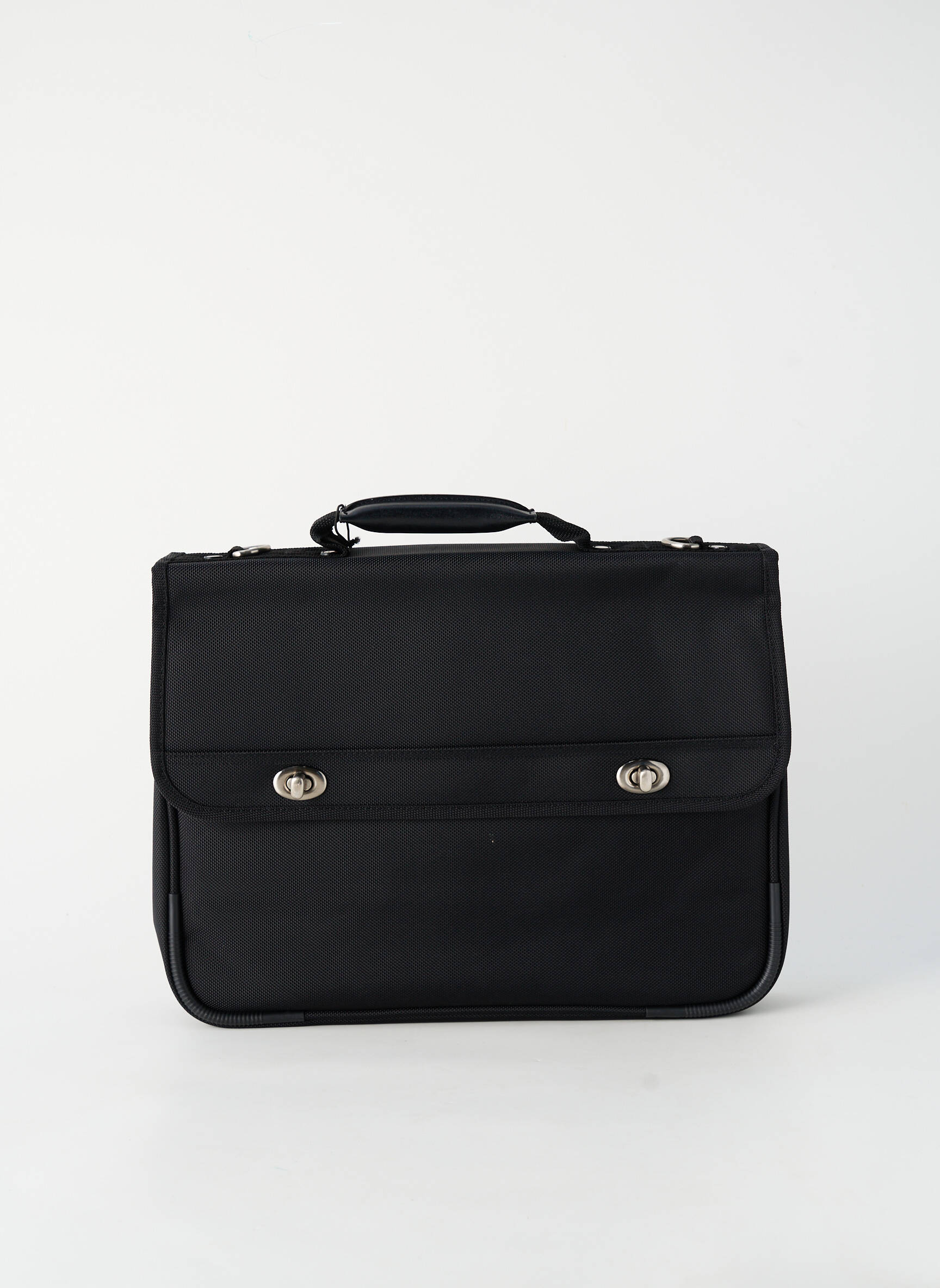 Sac poignée 2 anses de portée noir DUO LYNX homme