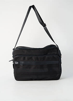 Sac coutures renforcées noir SERGE BLANCO homme