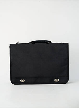 Sac poignée 2 anses de portée noir DUOLYNX homme