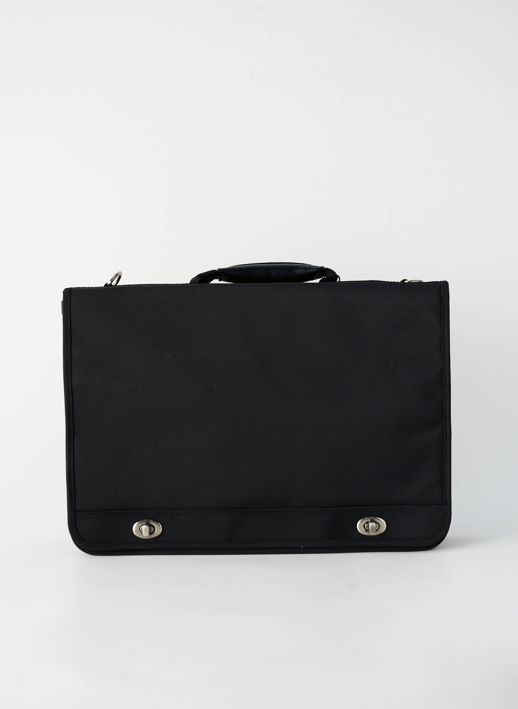Sac poignée 2 anses de portée noir DUOLYNX homme