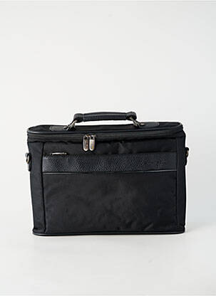 Sac fermeture zippée forme rectangulaire noir SNOWBALL femme