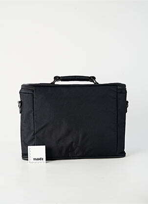 Sac fermeture zippée forme rectangulaire noir SNOWBALL femme